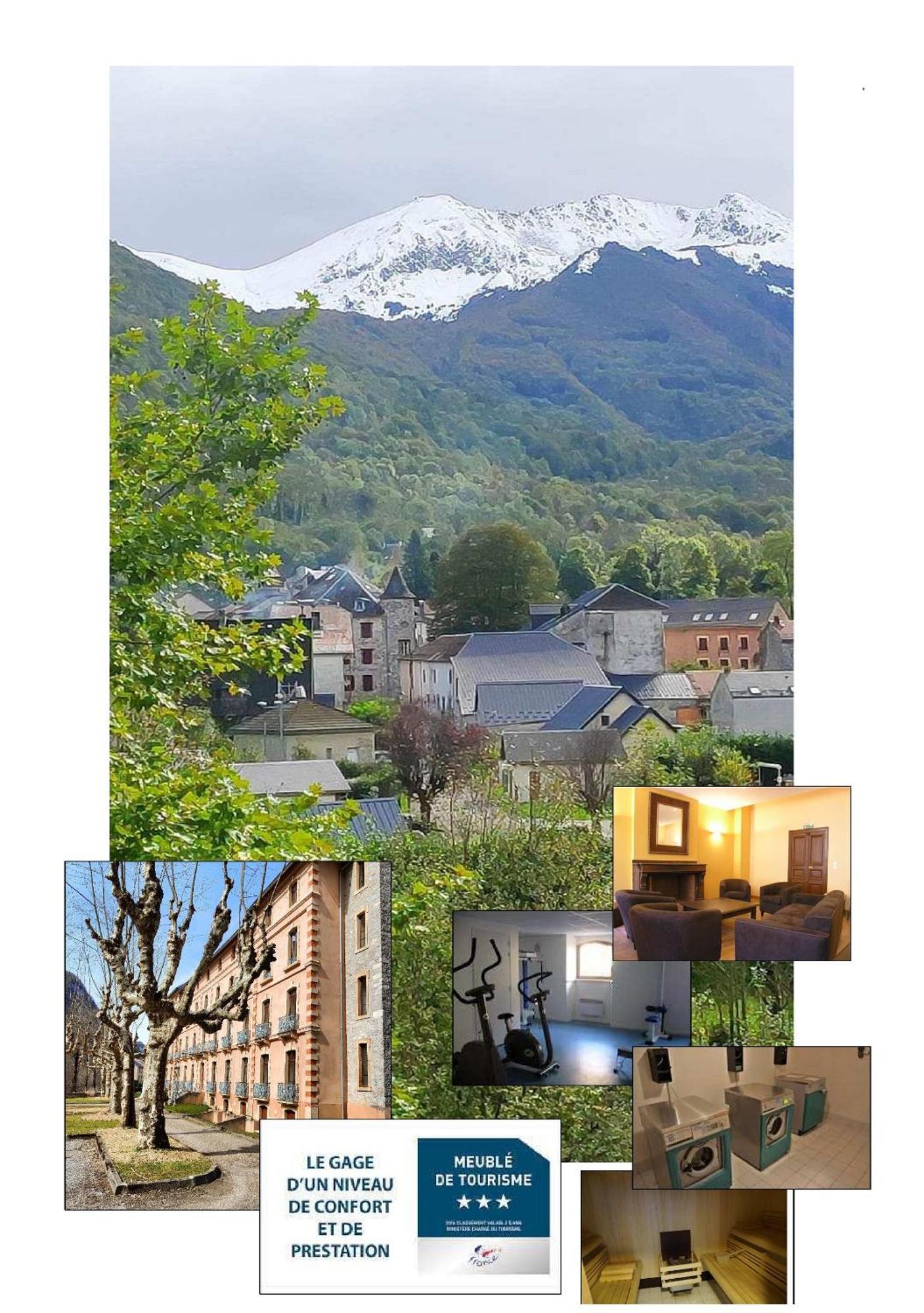 Residence Grand Hotel Appartement Standing Aulus-les-Bains Kültér fotó